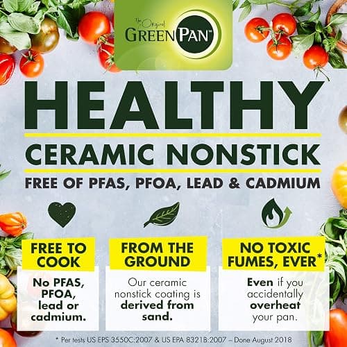 GreenPan Mini Healthy Ceramic Nonstick, 5" Round Egg Pan, PFAS-Free, Dishwasher Safe, Stay Cool Handle, Pink thumbnail 7