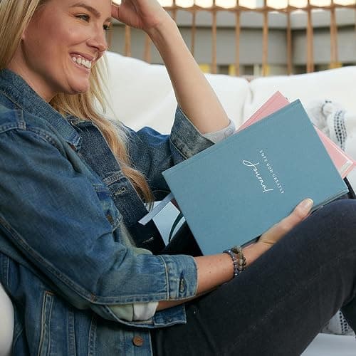Love God Greatly Journal: A SOAP Method Journal for Bible Study (Blue Cloth-bound Hardcover) thumbnail 6