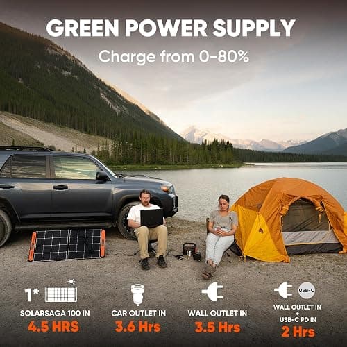 Jackery Portable Power Station Explorer 300 with Carrying Bag, 293Wh Backup Lithium Battery, Solar Generator for Outdoors Camping Travel Hunting Blackout (Solar Panel Optional) thumbnail 4