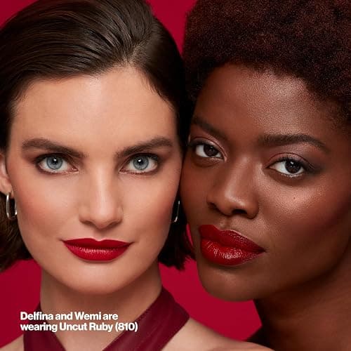 Revlon Super Lustrous Lipstick, Creamy Formula For Soft, Fuller-Looking Lips, Moisturized Feel, 619 Rose & Shine, 0.15 oz thumbnail 6
