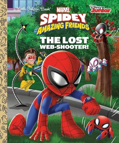 The Lost Web-Shooter! (Marvel Spidey and His Amazing Friends) (Little Golden Book) - Image 1