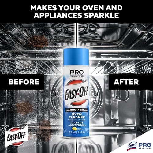 Easy-Off Fume Free Oven Cleaner Spray, Lemon, 24oz, Removes Grease - Pack of 1 thumbnail 5