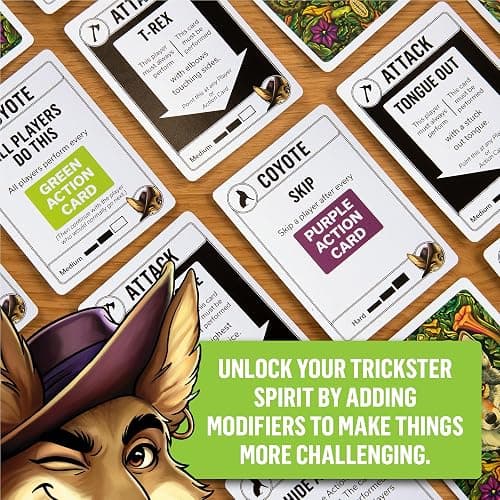 Exploding Kittens Coyote Created by Tim Ferriss | Perfect for Family Fun, Game Night, and Travel | 3-8 Players, 10 Mins, Ages 10 and Up thumbnail 8