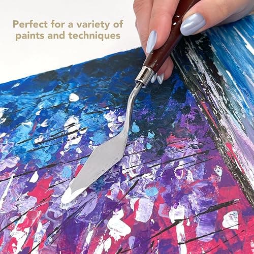ArtSkills Stretched Canvases for Painting, 16x20 Canvas Painting Supplies for Artists, Blank Canvas Pack, 4-Pack thumbnail 7