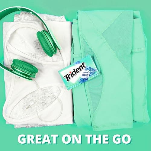 Trident Minty Sweet Twist Gum, 12 Packs of 14 Pieces (168 Total Pieces) | Chewing Gum with Xylitol, Perfect for Long Lasting Fresh Breath at School, Work & Travel thumbnail 9