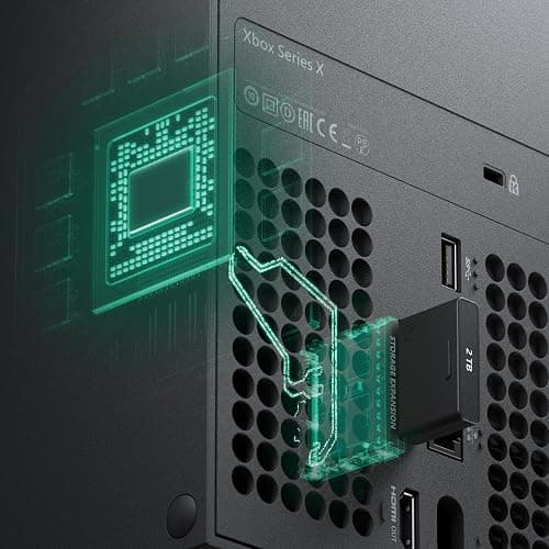 Seagate Storage Expansion Card 2TB Solid State Drive - NVMe SSD for Xbox Series X|S, Quick Resume, Plug & Play, Licensed (STJR2000400) Black thumbnail 4