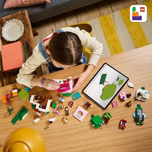 LEGO Animal Crossing Creative Houses: Seasons of Fun Building Toy - Pretend Play Set for Girls & Boys, Ages 7+ - Create 2 Houses W/1 Set of Building Blocks for Kids - Gift Idea for Birthdays -77057 thumbnail 6