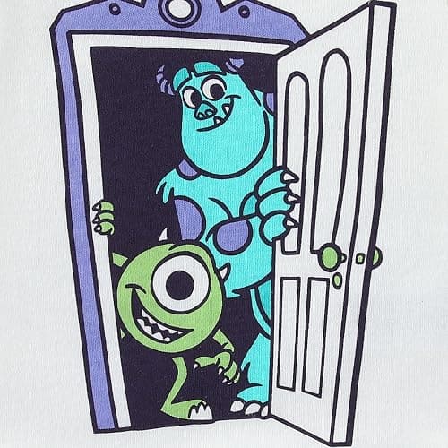 Disney Monsters Inc. Mike Wazowski James P. Sullivan Baby Boys 3 Pack Bodysuit Creeper for Newborn and Infant thumbnail 6