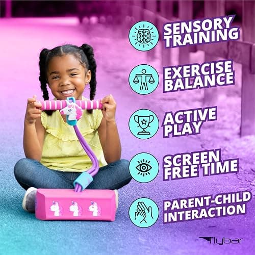 Flybar My First Foam Pogo Jumper for Kids Fun and Safe Pogo Stick for Toddlers, Durable Foam and Bungee Jumper for Ages 3 and up, Supports up to 250lbs thumbnail 3