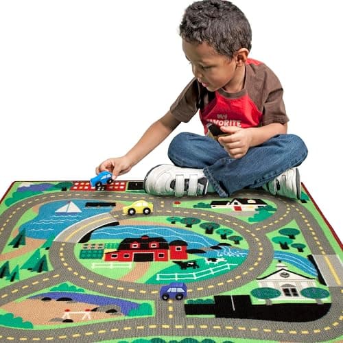 Melissa & Doug Round The Town Road Rug (FFP) thumbnail 7