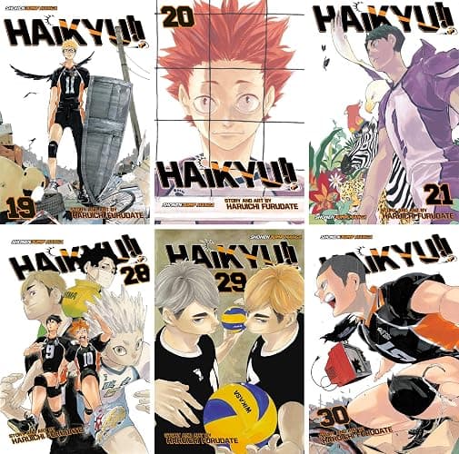 Haikyu!! Series, Complete (Vol. 1-45) Manga Set, by Haruichi Furudate (45 Books) thumbnail 5