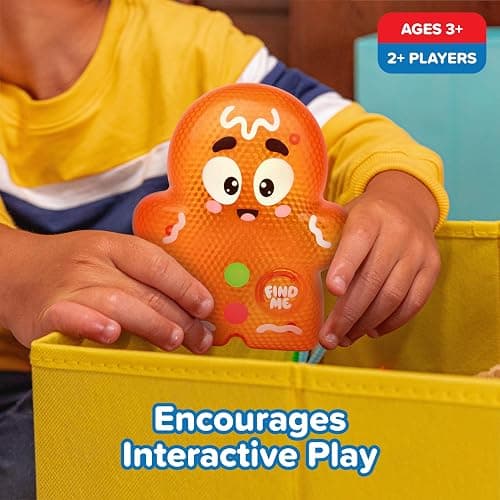 WHAT DO YOU MEME? Silly Poopy & Friends™ Hide & Seek Gingerbread™ by Relatable, The Kid-Friendly Hide & Seek Game, Kids Games, Includes 1 Silly Gingerbread, Ideal, or Stocking Stuffers for Toddlers thumbnail 4