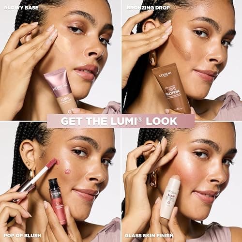 L'Oreal Paris Makeup True Match Lumi Glotion, Natural Glow Enhancer, Illuminator Highlighter, Bronzing Drops For a Sun-Kissed Glow, 903 Medium thumbnail 9