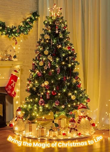 Fairy Lights with Remote, 8 Modes & Timer, 66 Feet 200 Led Christmas Light Twinkle Lights Plug in, Waterproof String Lights for Bedroom Decor Home Girl's Room Garden Party Christmas Decorations thumbnail 2