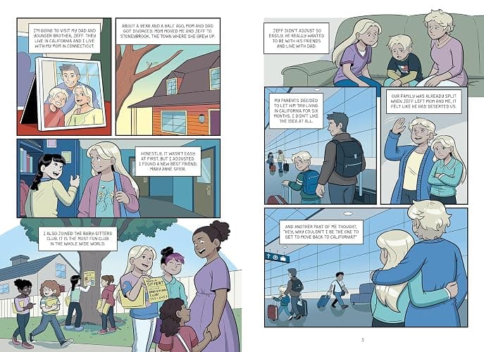 Dawn on the Coast: A Graphic Novel (The Baby-sitters Club #19) (19) (The Baby-Sitters Club Graphix) thumbnail 2