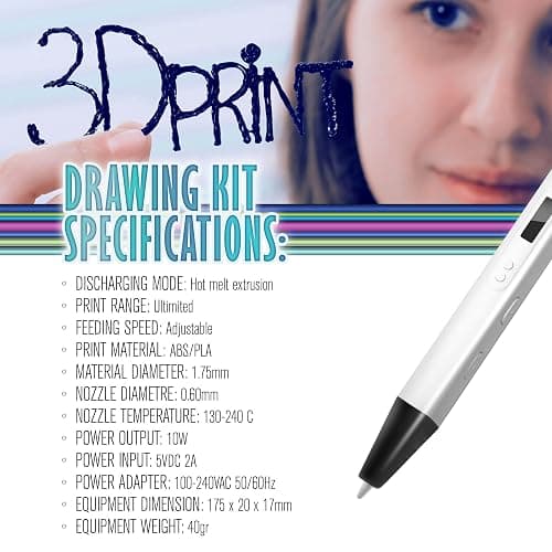 MYNT3D Professional Printing 3D Pen with OLED Display thumbnail 5