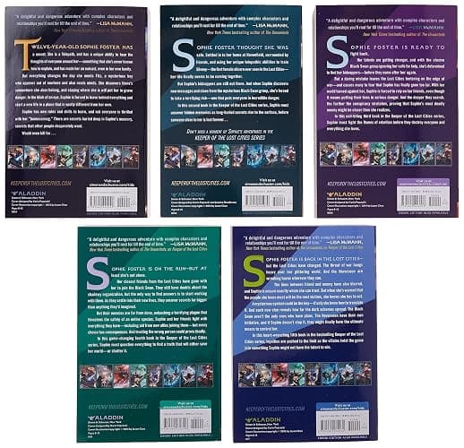 Keeper of the Lost Cities Collection Books 1-5 (Boxed Set): Keeper of the Lost Cities; Exile; Everblaze; Neverseen; Lodestar thumbnail 6