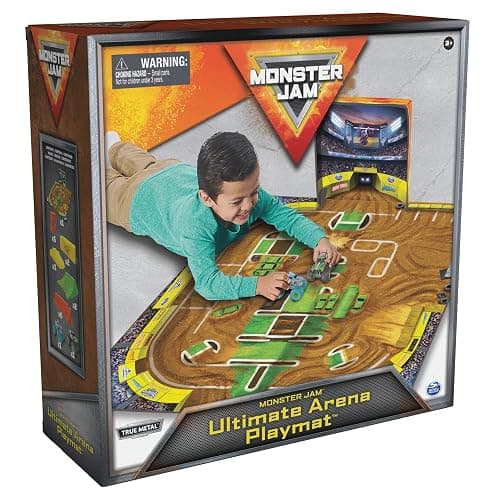 Monster Jam, Ultimate Arena Playmat & Storage with 2 Exclusive Monster Trucks, 1:64 Scale, 20 Accessories, Kids Toys for Boys and Girls Ages 4 and Up thumbnail 4