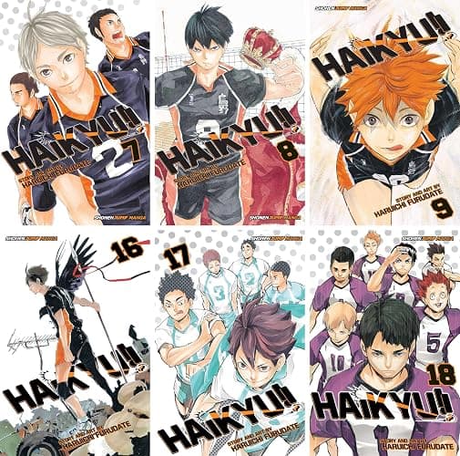 Haikyu!! Series, Complete (Vol. 1-45) Manga Set, by Haruichi Furudate (45 Books) thumbnail 4