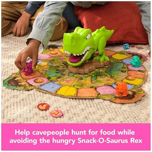 Spin Master Games, Snack-O-Saurus Rex, Interactive Dinosaur Toy for Kids, Board Games for Family Night, 2-4 Players, for Ages 5 & Up thumbnail 4
