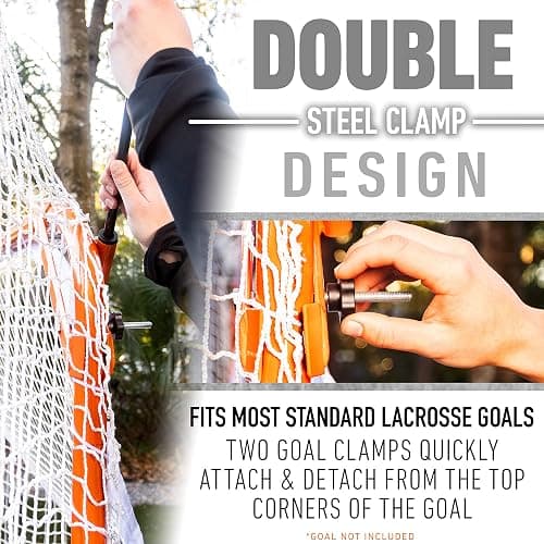 Franklin Sports Fibertech Lacrosse Goal Backstop - 12' x 9' thumbnail 5