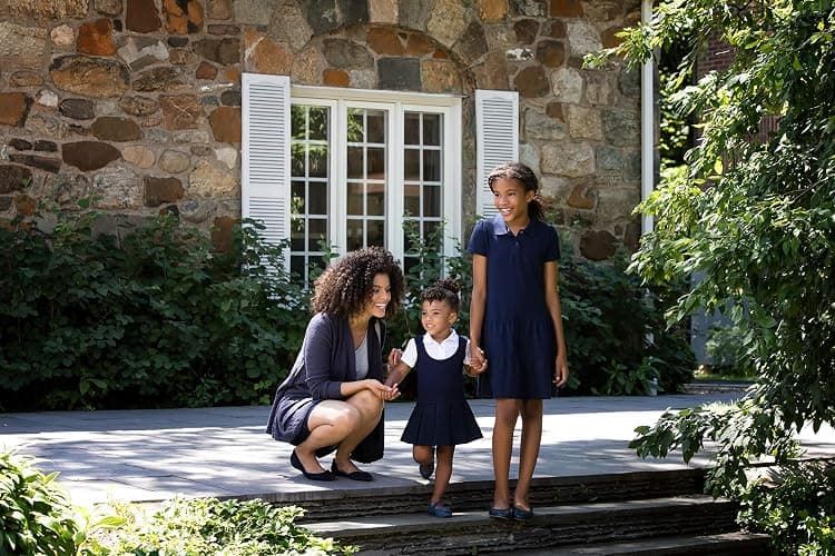 French Toast Girls Ruffle Pique Polo School Uniform Dress thumbnail 7