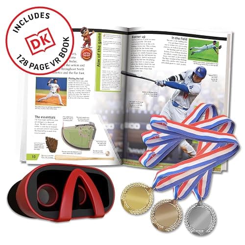 Abacus Brands Virtual Reality ESPN Gift Box - Illustrated Interactive VR Book and STEM Learning Activity Set thumbnail 3