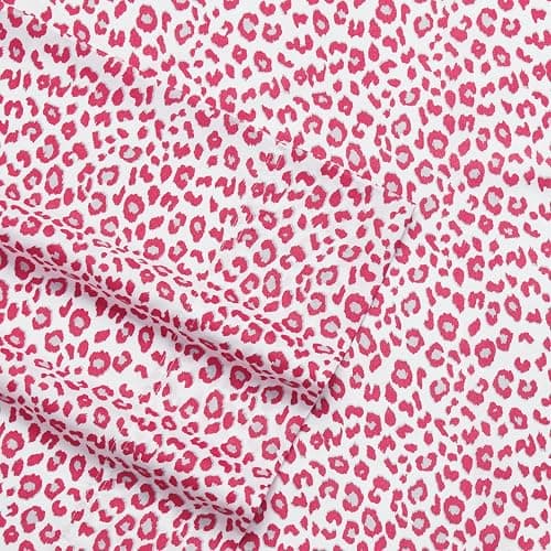 Betsey Johnson - Queen Bed Sheets, Soft & Lightweight Bedding, Fade & Wrinkle Resistant (Leopard, Queen) thumbnail 4