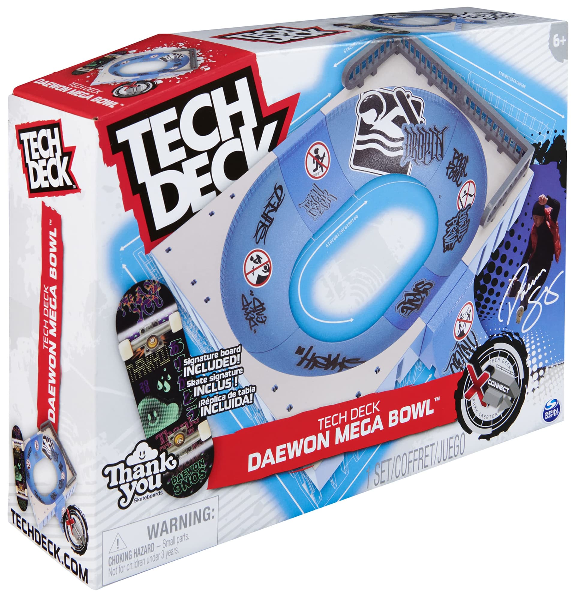 Tech Deck X-Connect Park Creator - Daewon Mega Bowl - customizable and buildable disaster with unique fingerboard thumbnail 6