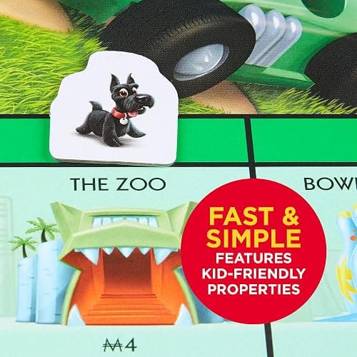 Monopoly Junior Board Game for 4 Players, Ages 5 and up (Amazon Exclusive) thumbnail 3
