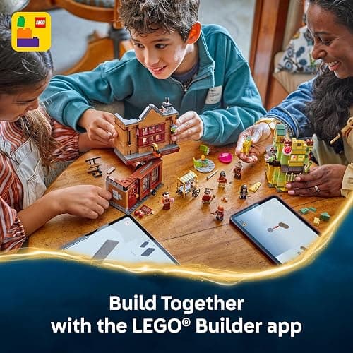 LEGO Harry Potter Quality Quidditch Supplies & Ice Cream Parlour - Kids Toy - Diagon Alley Building Set for Boys and Girls 8+ - Harry Potter Collectible - Gift Idea for Birthdays - 76452 thumbnail 6