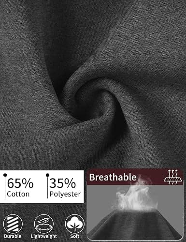 Idtswch 30/32/34/36/38/40 Long Inseam Mens Tall Sweatpants Open Bottom Joggers Athletic Yoga Pants with Pockets thumbnail 5