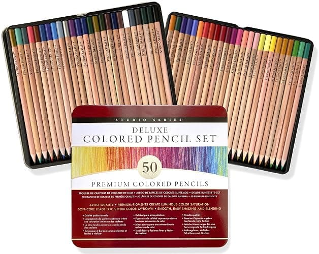 Studio Series Deluxe Colored Pencil Set (Set of 50) thumbnail 2