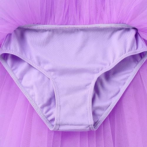 Girls Skirted Leotards Ballet Dance Tutu Princess Dress Ballerina Costumes 3-8Y thumbnail 2