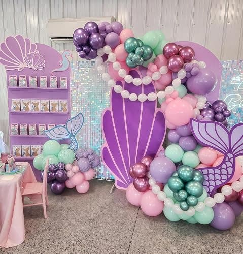 Pearl White Linking Balloons, 100PCS 6 Inch Pearl Color Quick Link Balloons for Making Balloon Wall Heart Arch, Tails Balloon for Wedding Birthday Baby Shower Engagement Graduation Party Decorations thumbnail 8