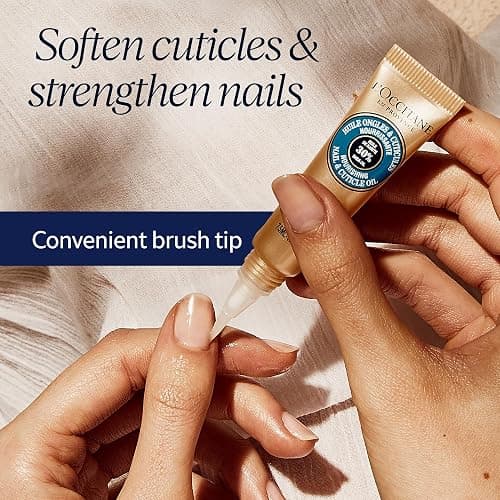 L'OCCITANE Shea Nail & Cuticle Oil, Nourishing Brush-On Moisture for Stronger & Healthier Nails, Hydrating Care for Manicures with Almond Oil, Vegan thumbnail 4