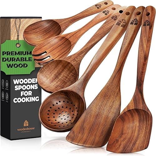Wooden Kitchen Utensil Set