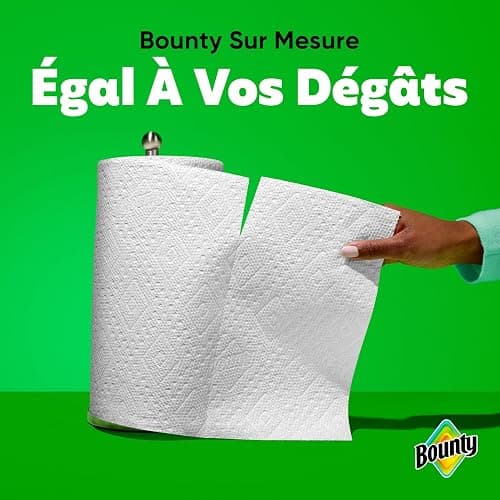 Bounty Paper Towels Select-A-Size White, 12 Double Rolls = 24 Regular Rolls thumbnail 12