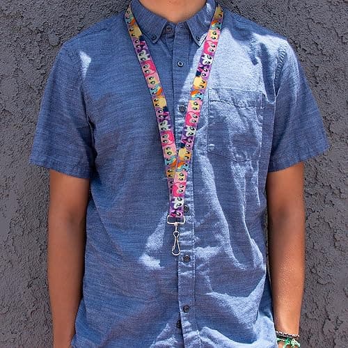 Buckle-Down My Little Pony Lanyard, My Little Pony Friendship Is Magic Original Mane Six Faces, Elastic thumbnail 2