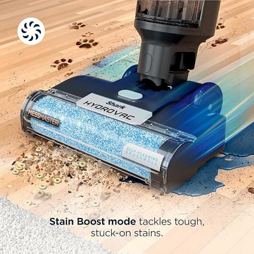 Shark | Wet Dry Vacuum Cleaner | Vacuum and Mop Combo | HydroVac MessMaster | 3-in-1 Self-Cleaning + Powerful Suction | 2 Brushrolls & 2 Solutions Included | Hardwood Floor & Area Rug Cleaner | AW261 thumbnail 7