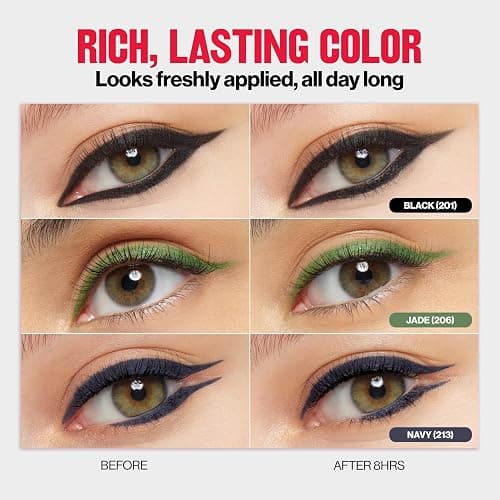 REVLON ColorStay Pencil Waterproof Eyeliner, Smudge-Proof, Eye Makeup with Built-In Sharpener, Stocking Stuffer for Women, 214 Grape, 0.01 oz thumbnail 6