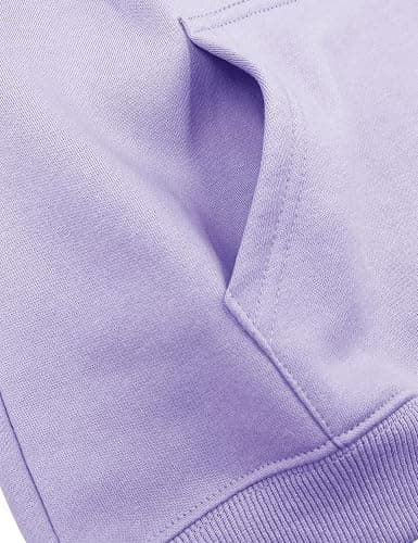 Yuccalley Girls Casual Long Sleeve Hoodies Cute Oversized Fleece Pocket Sweatshirt Tops thumbnail 3
