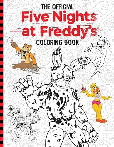 Five Nights at Freddy's Official Coloring Book: An AFK Book - Image 1