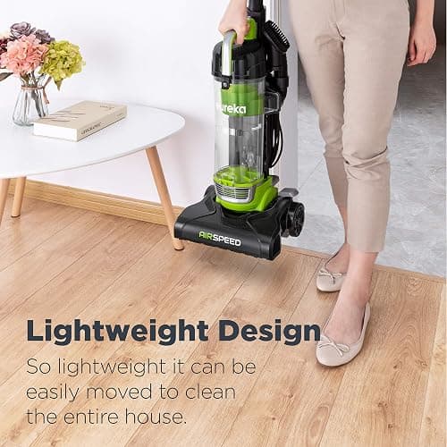 Eureka Airspeed Ultra-Lightweight Compact Bagless Upright Vacuum Cleaner, NEU10AE4, Green thumbnail 2