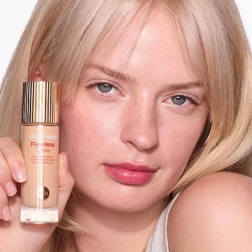 MCoBeauty Flawless Glow Luminous Skin Filter - 2.5 Fair - 4-in-1 Luminous Primer, Foundation Booster & Liquid Highlighter with Squalane - Radiant Glow Complexion Perfector Face Makeup thumbnail 2