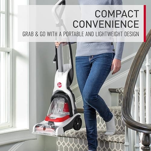 Hoover PowerDash Pet+ Compact Carpet Cleaner Machine, Lightweight Carpet Shampooer Machine, Pair with a Hoover Carpet Cleaner Solution for a Bright, Refreshed Home thumbnail 5