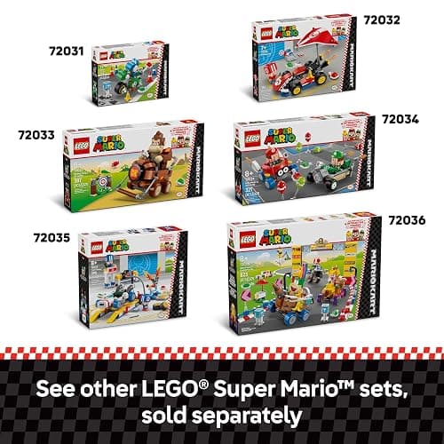 LEGO Super Mario: Mario Kart Baby Mario vs. Baby Luigi - Collectible Toy Building Set for Kids, Boys and Girls, Ages 8+ - Nintendo Mario Kart Toy for Fans - Gift Idea for Birthdays - 72034 thumbnail 7