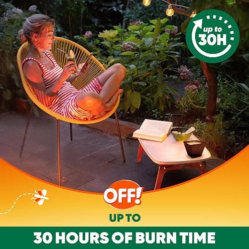 OFF! Backyard Citronella Scented Candle 🕯️ thumbnail 3