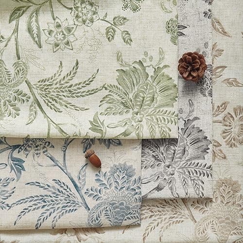 jinchan Linen Floral Curtains for Living Room with Printed Flower 63 Inches Long Light Filtering French Country Back Tab Rod Pocket Taupe Window Curtain Set Farmhouse Drapes 2 Panels Taupe thumbnail 9