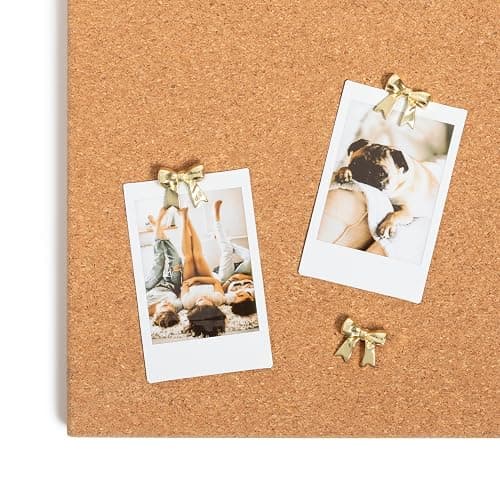 U Brands Mini Fashion Small Push Pins Set, Gold Bows, 8 Count, Office Supplies for Classroom or Office Decor, Cute Pins for Cork Bulletin Boards thumbnail 7